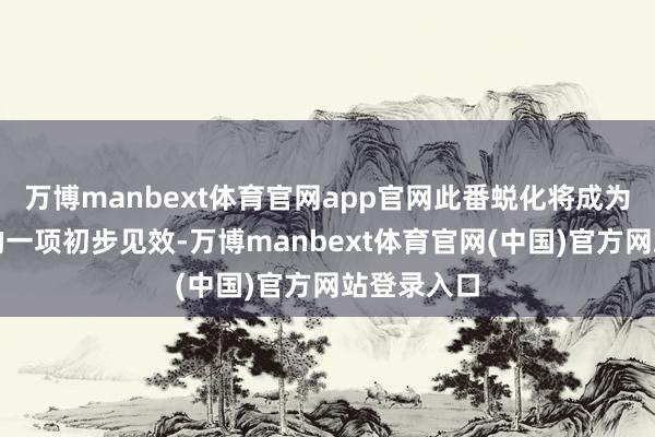 万博manbext体育官网app官网此番蜕化将成为汽车行业的一项初步见效-万博manbext体育官网(中国)官方网站登录入口